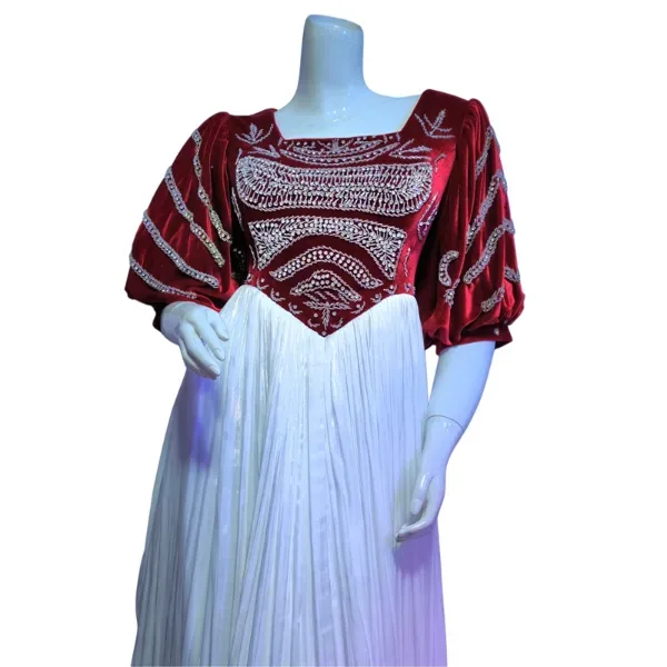 لباس موره دوزی دستی